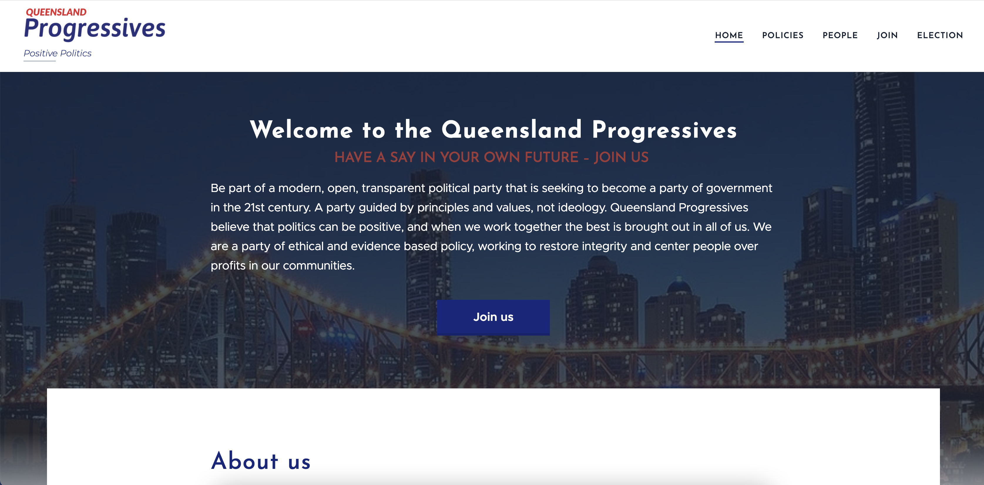 Queensland Progressives Home Page